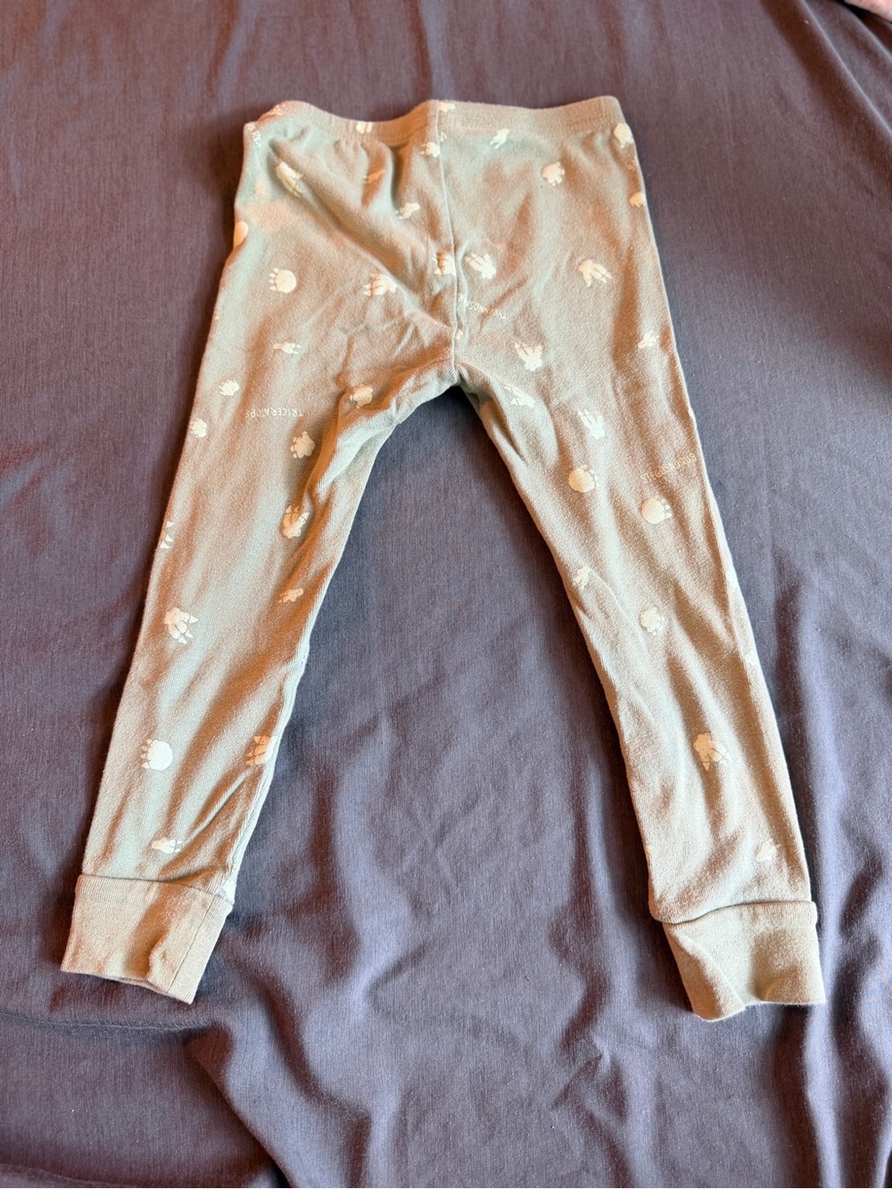 Carter's Sage Green Fleece Pajama Pants